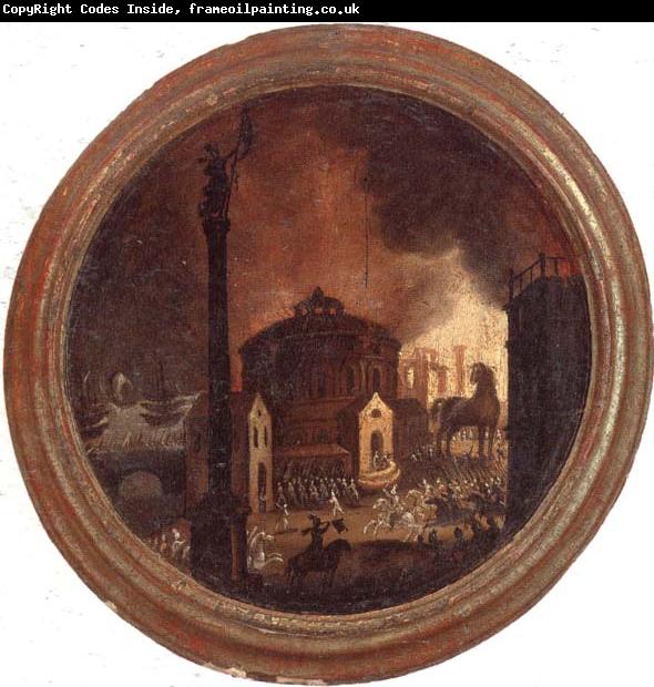 unknow artist The Destruction of troy